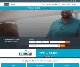 Berlincity.com(Berlin City Auto Group) Screenshot