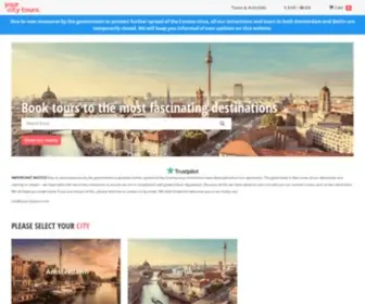 Berlincitytours.com(Explore the best things to do and buy tickets instantly) Screenshot