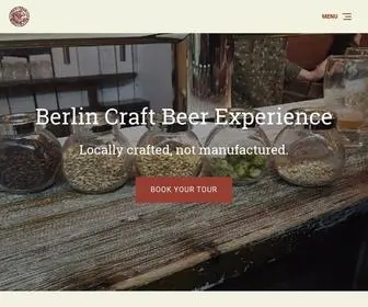 Berlincraftbeerexperience.com(Berlin Craft Beer Experience) Screenshot