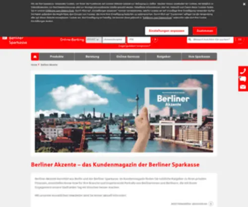 Berliner-Akzente.de(Berliner Akzente Online) Screenshot