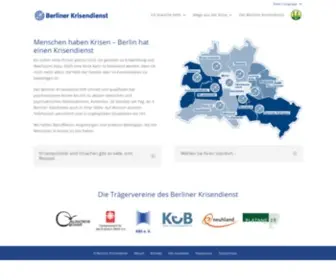 Berliner-Krisendienst.de(Berliner Krisendienst) Screenshot