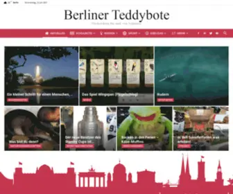 Berliner-Teddybote.de(Berliner Teddybote) Screenshot