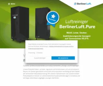 Berlinerluft.de(Berlinerluft) Screenshot
