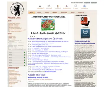 Berlinerschachverband.de(Berliner Schachverband) Screenshot