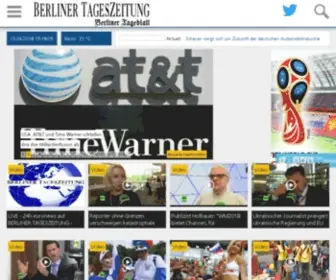 Berlinertageszeitung.com(Berliner Tageszeitung) Screenshot