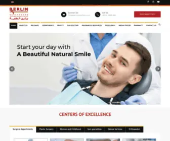 Berlinhospitals.com(BERLIN HOSPITALS) Screenshot