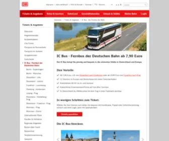 Berlinlinienbus.de(Der neue IC Bus) Screenshot