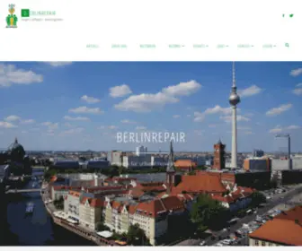 Berlinrepair.org(Netzwerk für urbane reparaturkultur) Screenshot