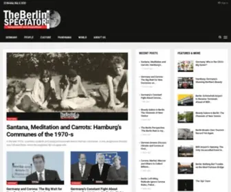 Berlinspectator.com(This is Berlin) Screenshot