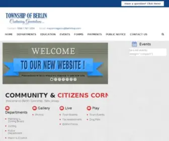 Berlintwp.com(Berlin Township) Screenshot