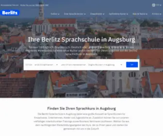 Berlitz-Augsburg.de(Berlitz Sprachschule Augsburg) Screenshot