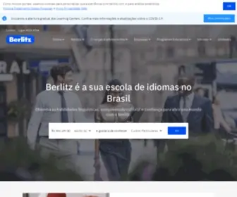 Berlitz.com.br(Escola de idiomas com cursos de Inglês) Screenshot