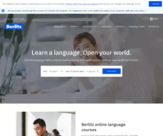 Berlitz.com.hk(Learn a Language with the Experts) Screenshot