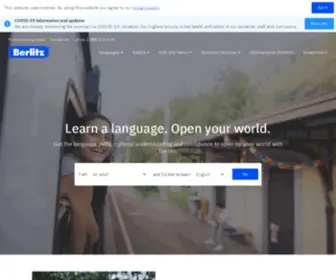 Berlitz.com(Learn a New Language) Screenshot