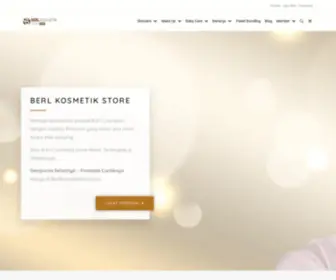 BerlkosmetikStore.com(BERL Cosmetics) Screenshot