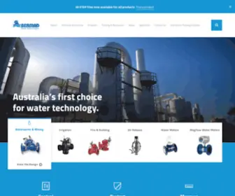 Bermad.com.au(Bermad Water Technologies) Screenshot
