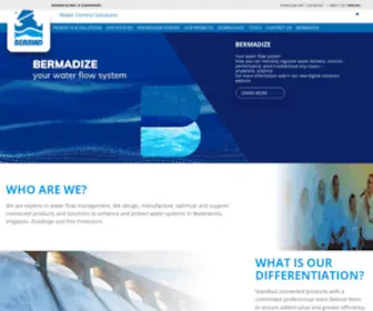 Bermad.com(Water Control Solutions) Screenshot