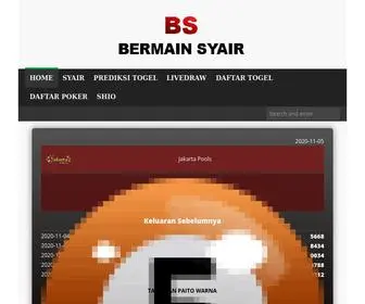 Bermainsyair.com Screenshot