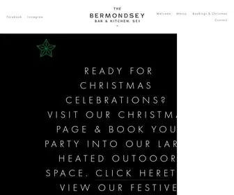 Bermondseybarandkitchen.co.uk(BERMONDSEY BAR & KITCHEN) Screenshot