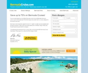 Bermudacruise.com(Bermuda Cruises) Screenshot