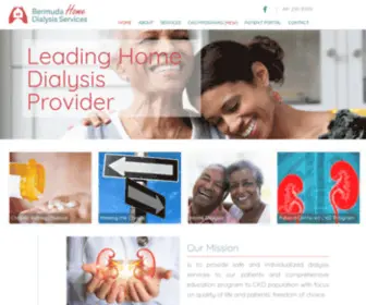 Bermudahomedialysis.com(Bermuda Home Dialysis Services) Screenshot