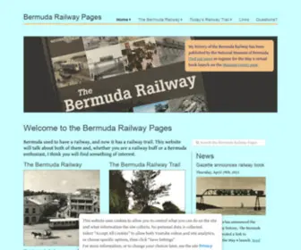 Bermudarailway.net(Bermuda Railway Pages) Screenshot