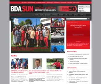 Bermudasun.org(Bermuda Sun) Screenshot