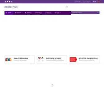 Bermyzon.com(Online Shopping Marketplace & Community Site) Screenshot