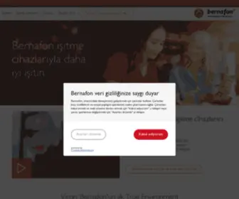 Bernafon.com.tr(İşitme cihazı kullanıcıları) Screenshot