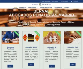 Bernalabogados.com(Abogados Penalistas Madrid) Screenshot