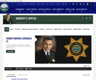 Bernalillocountysheriff.com(Bernalillo County Sheriff) Screenshot