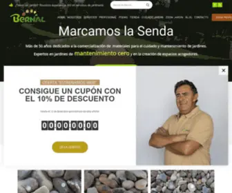 Bernaljardin.com(Servicios Jardineria Madrid) Screenshot