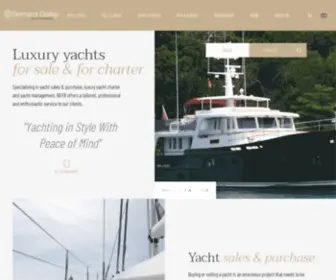 Bernard-Gallay.com(Luxury Yachts for Sale and for Charter) Screenshot