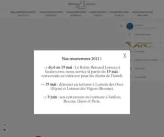 Bernard-Loiseau.com(Bernard Loiseau) Screenshot