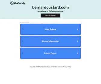 Bernardcustard.com(Bernardcustard) Screenshot