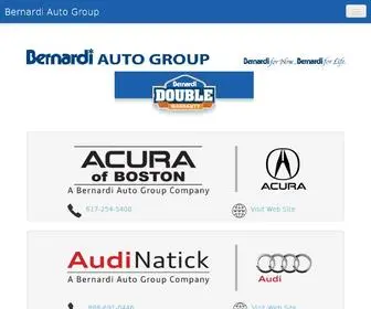 Bernardiautogroup.com Screenshot