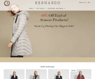 Bernardofashions.com(Bernardo Fashions) Screenshot