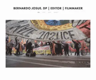 Bernardojosue.com(Bernardo Josue. Director of Photography) Screenshot