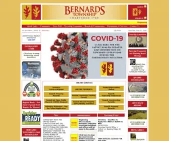 Bernards.org(Bernards Township NJ) Screenshot