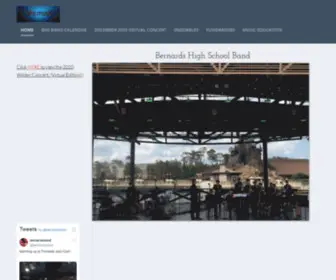 Bernardsband.org(Bernards Band) Screenshot