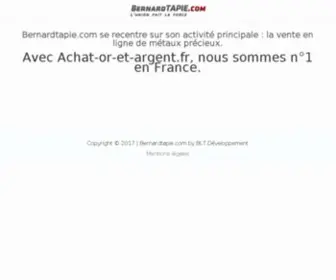 Bernardtapie.com(Les Gueules Cassées) Screenshot