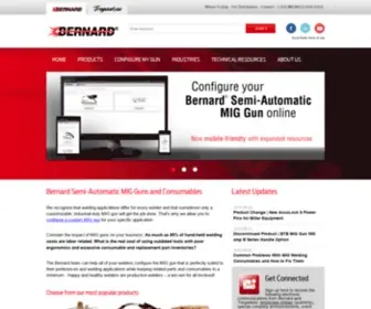 Bernardwelds.com(MIG Welding Products) Screenshot