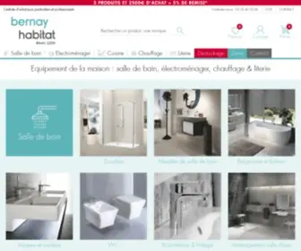 Bernay-Habitat.com(Découvrez notre large gamme d'articles pour équiper votre maison) Screenshot