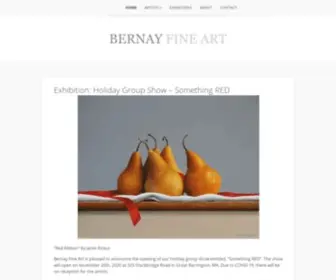 Bernayfineart.com(Bernay Fine Art) Screenshot