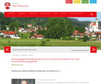 Bernbeuren.de(Gemeinde Bernbeuren) Screenshot