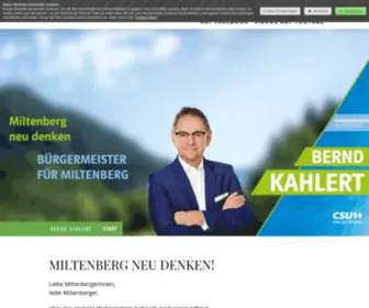 Bernd-Kahlert.de(Starts Webseite) Screenshot