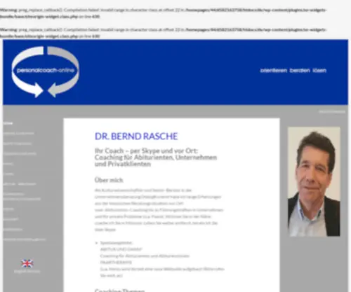 Berndrasche.de(Dr. Bernd Rasche) Screenshot