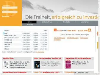Bernecker.info(Börsenbriefe) Screenshot
