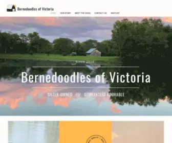 BernedoodlesofVictoria.com(Dog Breeder) Screenshot