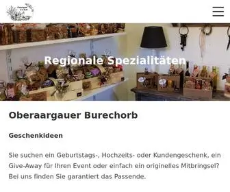 Berner-Burechorb.ch(Oberaargauer Burechorb) Screenshot